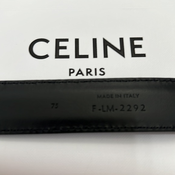 Celine Triomphe medium Belt 75 - Picture 7 of 10